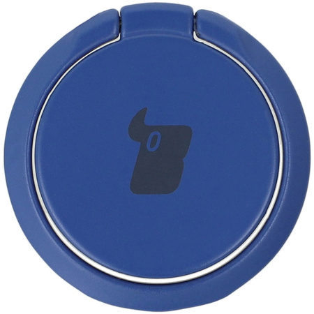 Uchwyt na palec Bizon Accessories Ring Turtle uniwersalny, granatowy