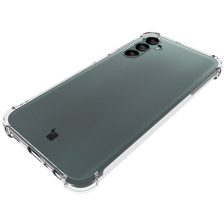 Etui + 2x szkło + obiektyw Bizon Case Clear Pack do Galaxy A24, przezroczyste