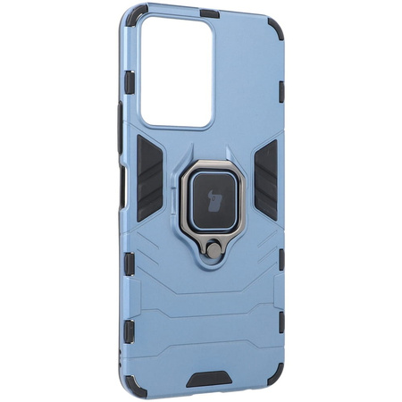 Etui Bizon Case Armor Ring do VIVO Y16, niebieskie