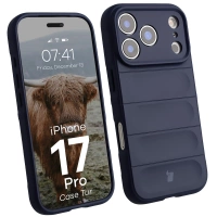 Pancerne etui Bizon Case Tur do iPhone 17 Pro, granatowe