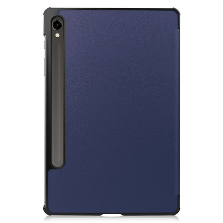 Etui Bizon Case Tab Croc do Galaxy Tab S10 Lite / S9, granatowe