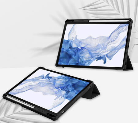 Etui Bizon Case Tab Clear Matt do Galaxy Tab S8 / S7, czarne