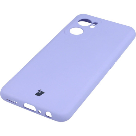 Etui Bizon Case Silicone do Oppo Reno 7 5G, jasnofioletowe