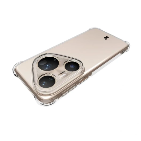 Elastyczne etui Bizon Case Salpa do Huawei Pura 80 Ultra, przezroczyste