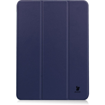Etui Bizon Case Tab Croc do Apple iPad Air 6 / Air 5 / Air 4, granatowe