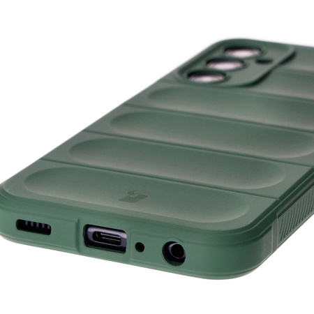 Pancerne etui Bizon Case Tur do Galaxy M34 5G, ciemnozielone