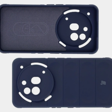 Pancerne etui Bizon Case Tur do Nothing Phone (3a) Pro, granatowe