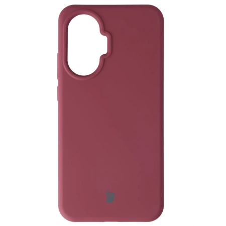 Silikonowe etui Bizon Soft Case do Xiaomi POCO F7, ciemnofioletowe