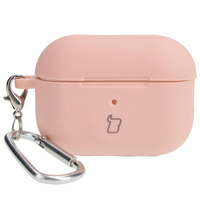 Etui Bizon Case Headphone Silicone do AirPods Pro 2, jasnoróżowe