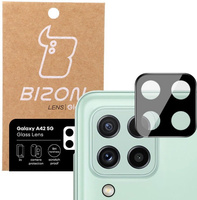 Szkło na aparat Bizon Glass Lens dla Galaxy A42 5G, 2 sztuki