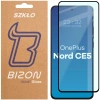 Szkło hartowane Bizon Glass Edge 2 do OnePlus Nord CE5 5G, czarna ramka