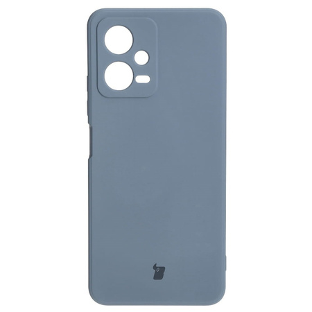 Etui Bizon Case Silicone Sq do Xiaomi POCO X5, Redmi Note 12 5G, szare