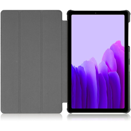 Etui Bizon Case Tab Croc do Samsung Galaxy Tab A7 Lite, ciemnofioletowe