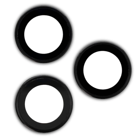 Szkło na aparat Bizon Glass Snap Lens do Honor 400 Lite 5G 1 zestaw, czarna ramka