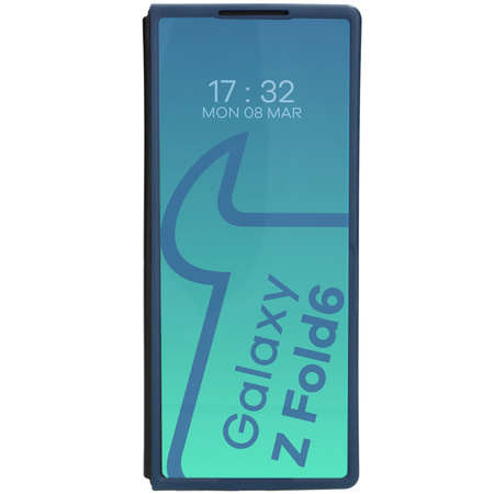 Pancerne etui Bizon Case Tur do Galaxy Z Fold6, granatowe