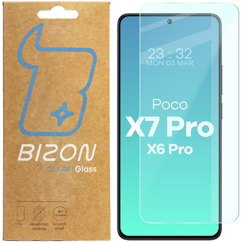 Szkło hartowane Bizon Glass Clear 2 do Xiaomi Poco X6 Pro
