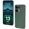 Etui Bizon Case Łupka do Oppo Reno13 Pro, zielone