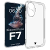 Elastyczne etui Bizon Case Salpa do Xiaomi POCO F7, przezroczyste