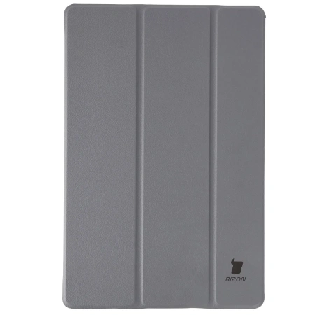 Etui z klapką Bizon Case Tab Croc do Galaxy Tab A11 Plus / A9 Plus, szare