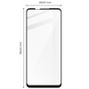 Szkło hartowane Bizon Glass Edge do Motorola Moto G62 5G, czarne