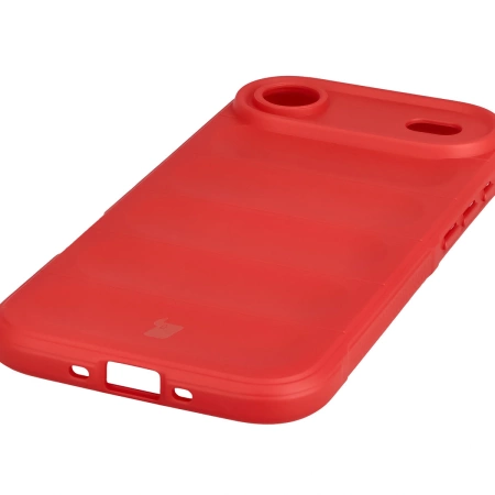 Pancerne etui Bizon Case Tur do iPhone Air, czerwone