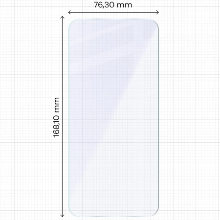 Elastyczne szkło hybrydowe Bizon Glass Mule do Xiaomi Redmi 15C 4G