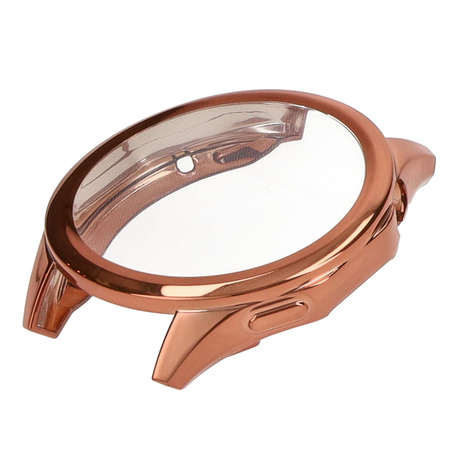 Etui Bizon Case Watch Felipe do Huawei Watch GT 4 46 mm, różowozłote