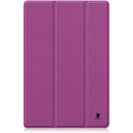 Etui Bizon Case Tab Croc do Samsung Galaxy Tab A8 2021, ciemnofioletowe