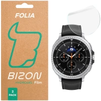 Folia hydrożelowa na ekran Bizon Glass Watch Hydrogel Duo do Galaxy Watch 8 Classic 46 mm, 2 sztuki