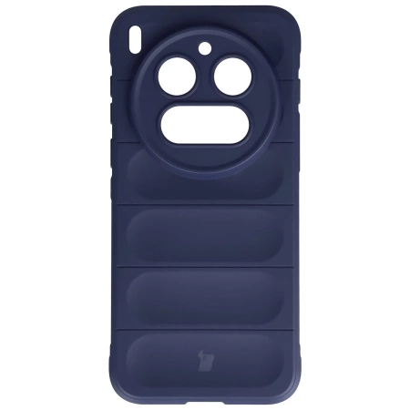 Pancerne etui Bizon Case Tur do Vivo X300 Pro, granatowe