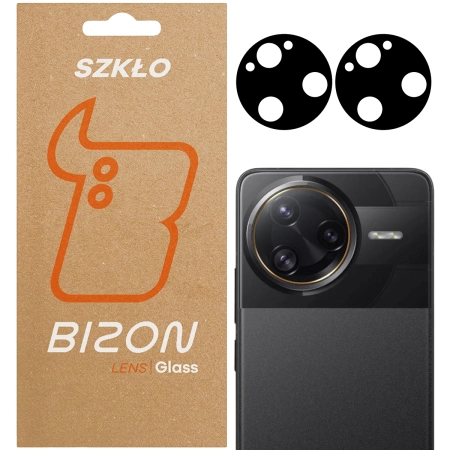 Szkło na aparat Bizon Glass Silk Lens do Xiaomi Poco F7 Ultra, 2 sztuki