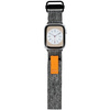 Pasek Bizon Strap Watch Urban do Apple Watch 38/40/41/42 mm, szary melanż