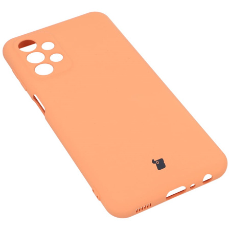 Etui Bizon Case Silicone do Samsung Galaxy A23 5G / 4G, pomarańczowe
