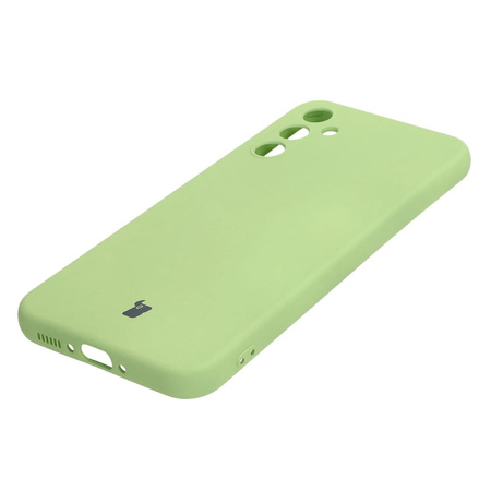 Etui Bizon Case Silicone do Galaxy A34 5G, jasnozielone