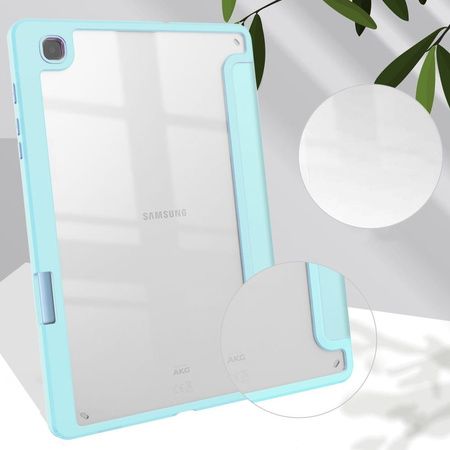 Etui Bizon Case Tab Clear Matt do Samsung Galaxy Tab S6 Lite 2024/2022/2020, błękitne