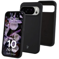 Silikonowe etui Bizon Soft Case do Google Pixel 10 / 10 Pro, czarne