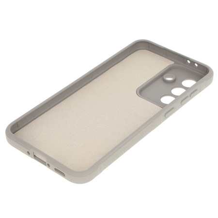 Pancerne etui Bizon Case Tur do Galaxy A36 5G / Galaxy A56 5G, jasnoszare