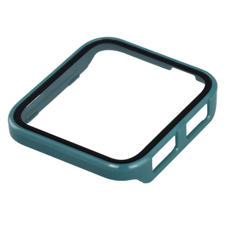 Etui ze szkłem do zegarka Bizon Case Watch Adamo do Garmin Venu X1, zielone