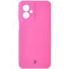 Silikonowe etui Bizon Soft Case do Motorola Moto G55 5G, neonowo-różowe
