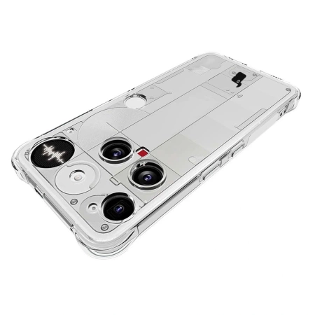 Elastyczne etui Bizon Case Salpa do Nothing Phone (3), przezroczyste