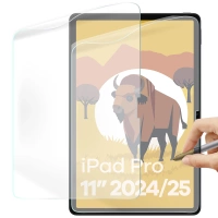 Folia imitująca papier Bizon Film Tab Papirus do iPad Pro 11" 5 gen. 2024, 2 sztuki