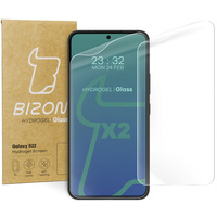 Folia hydrożelowa na ekran Bizon Glass Hydrogel, Galaxy S22, 2 sztuki