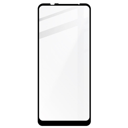 Szkło hartowane Bizon Glass Edge do Moto G9 Power, czarne