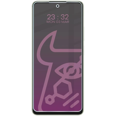 Prywatyzujące szkło hybrydowe Bizon Glass Mule Shadow do Oppo A5 Pro 5G, matowe