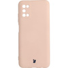 Etui Bizon Case Silicone do Galaxy A03S, jasnoróżowe