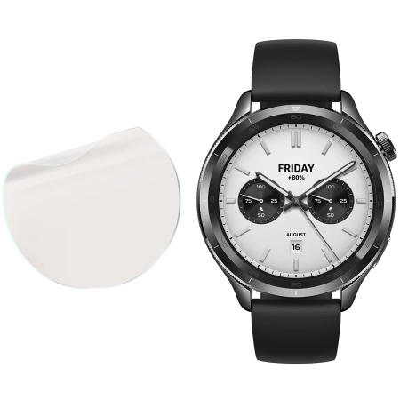 Folia matowa Bizon Glass Watch Film Sun Duo do Xiaomi Watch S4, 2 sztuki