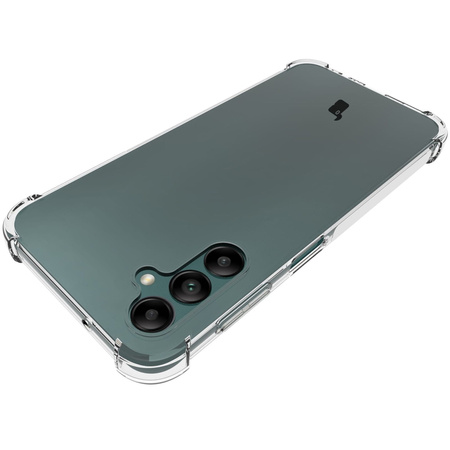 Etui + 2x szkło + obiektyw Bizon Case Clear Pack do Samsung Galaxy A14 4G/5G, przezroczyste