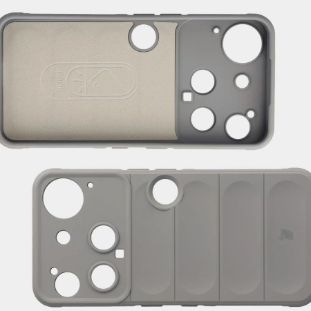 Pancerne etui Bizon Case Tur do Nothing Phone (3), jasnoszare