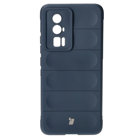 Pancerne etui Bizon Case Tur do Xiaomi Poco F5 Pro, granatowe