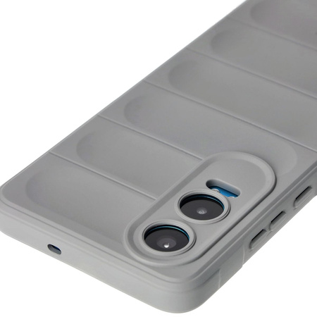 Pancerne etui Bizon Case Tur do OnePlus Nord CE4 Lite 5G, jasnoszare